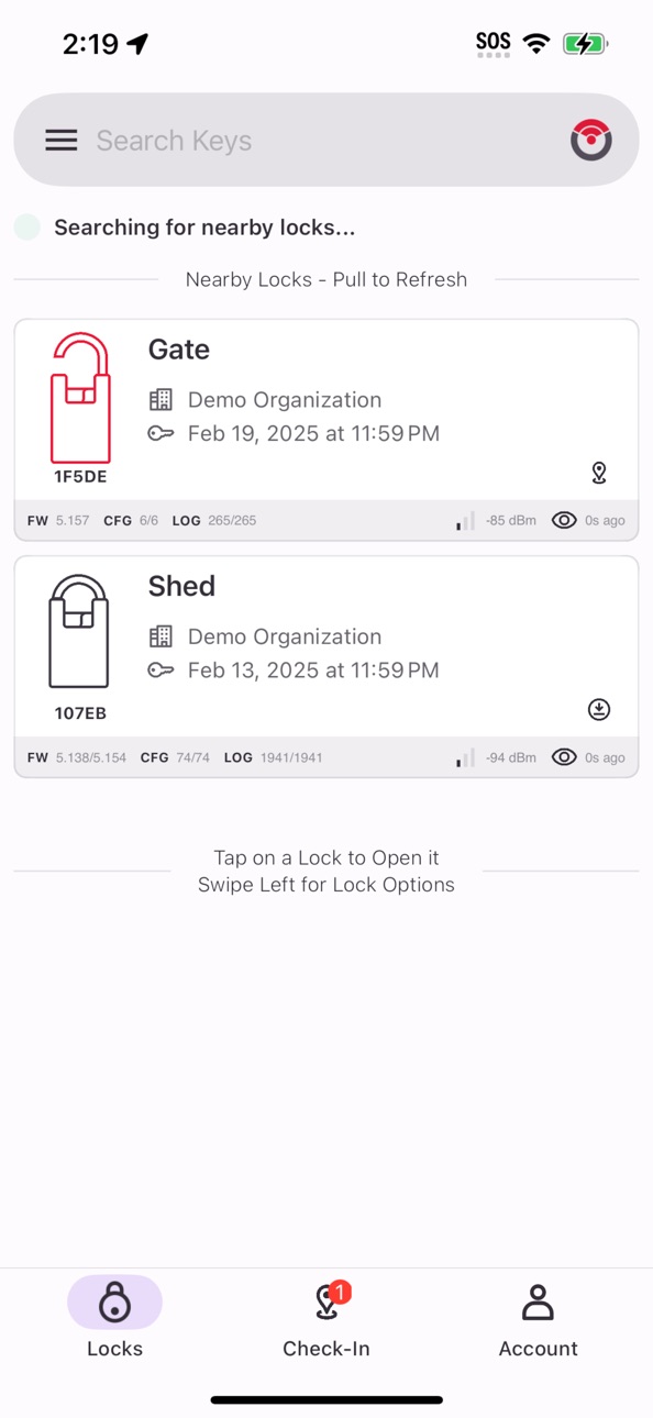 iPhone screenshot