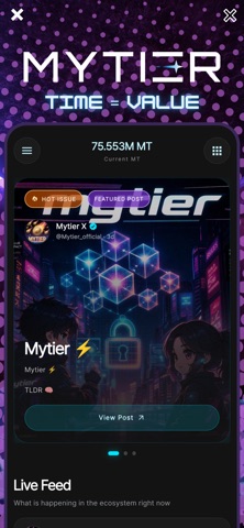 MyTier iPhone screenshot