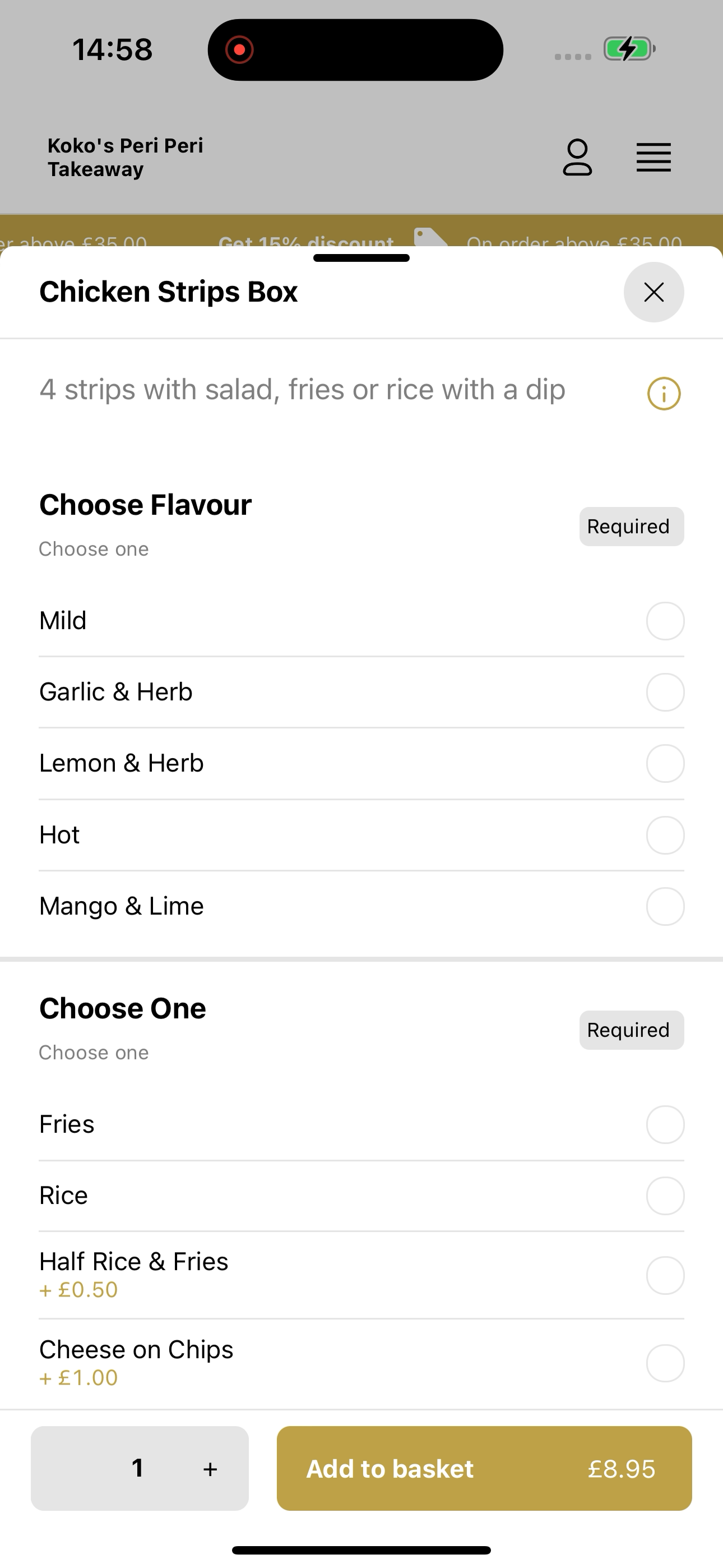 Koko's Peri Peri Takeaway UK screenshot 7