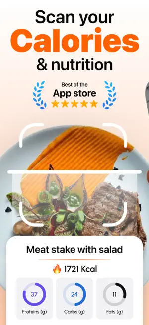 Smart Calorie AI screenshot 1