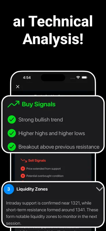 Trade AI: Chart Analysis AI screenshot 5 of 5
