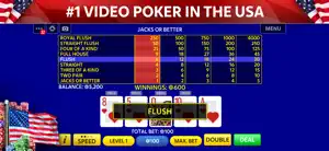 Video Poker by Pokerist screenshot #2 for iPhone