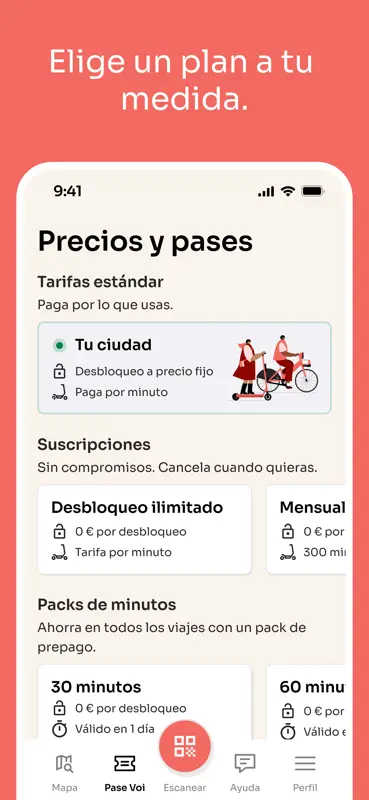 Voi – patinetes y bicis screenshot 4 of 8
