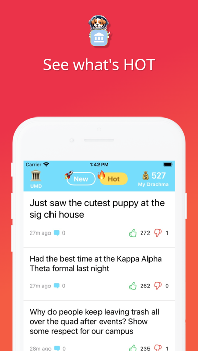 GreekBuzz Screenshot