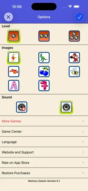 Memory Games with Animals screenshot 4