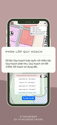 #TheOneMap: Giá nhà, Quy hoạch screenshot