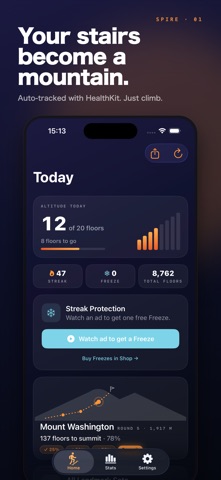 Spire: Stair Tracker Screenshot 1 of 6