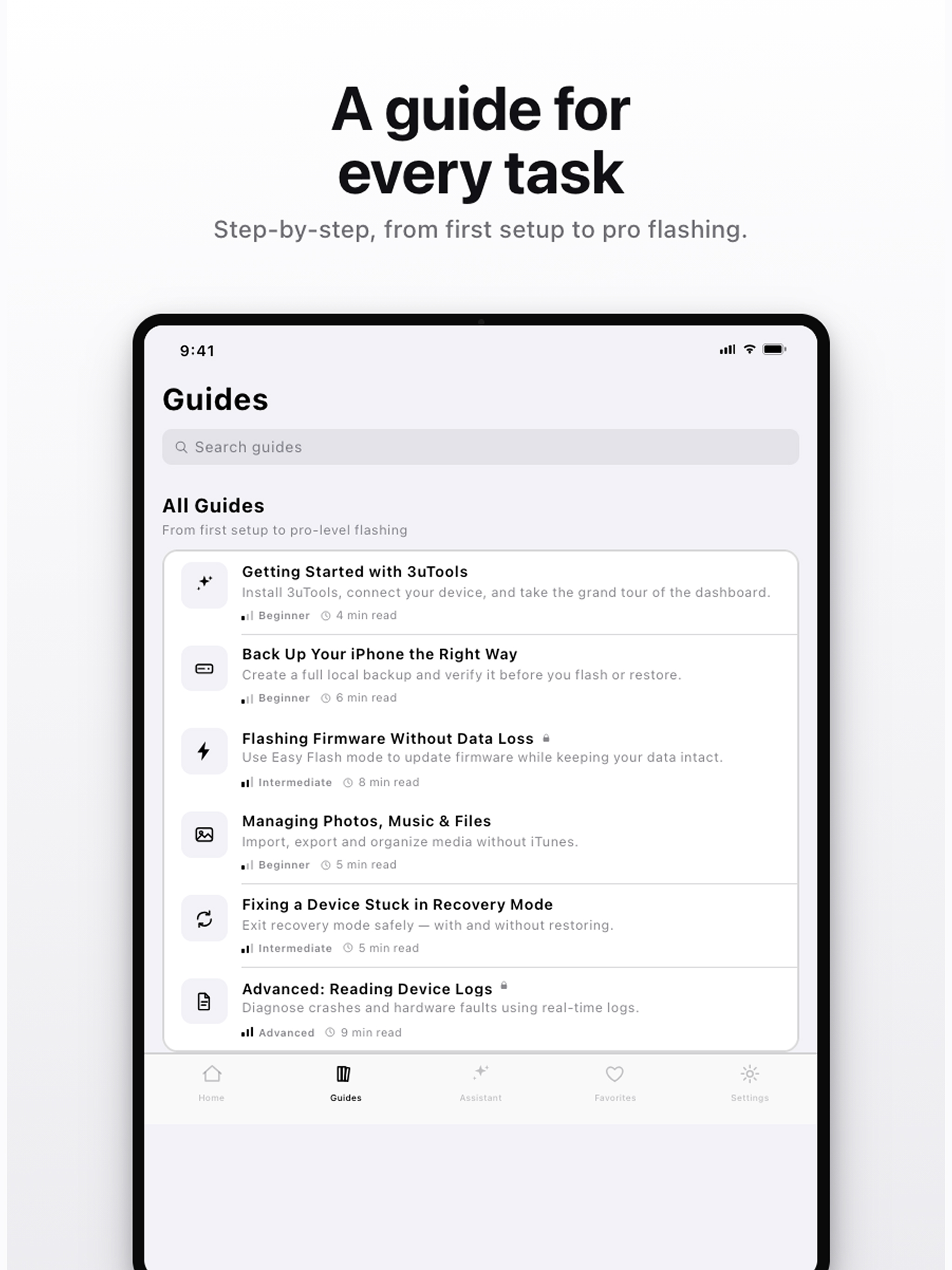 3uTools Guide screenshot 7