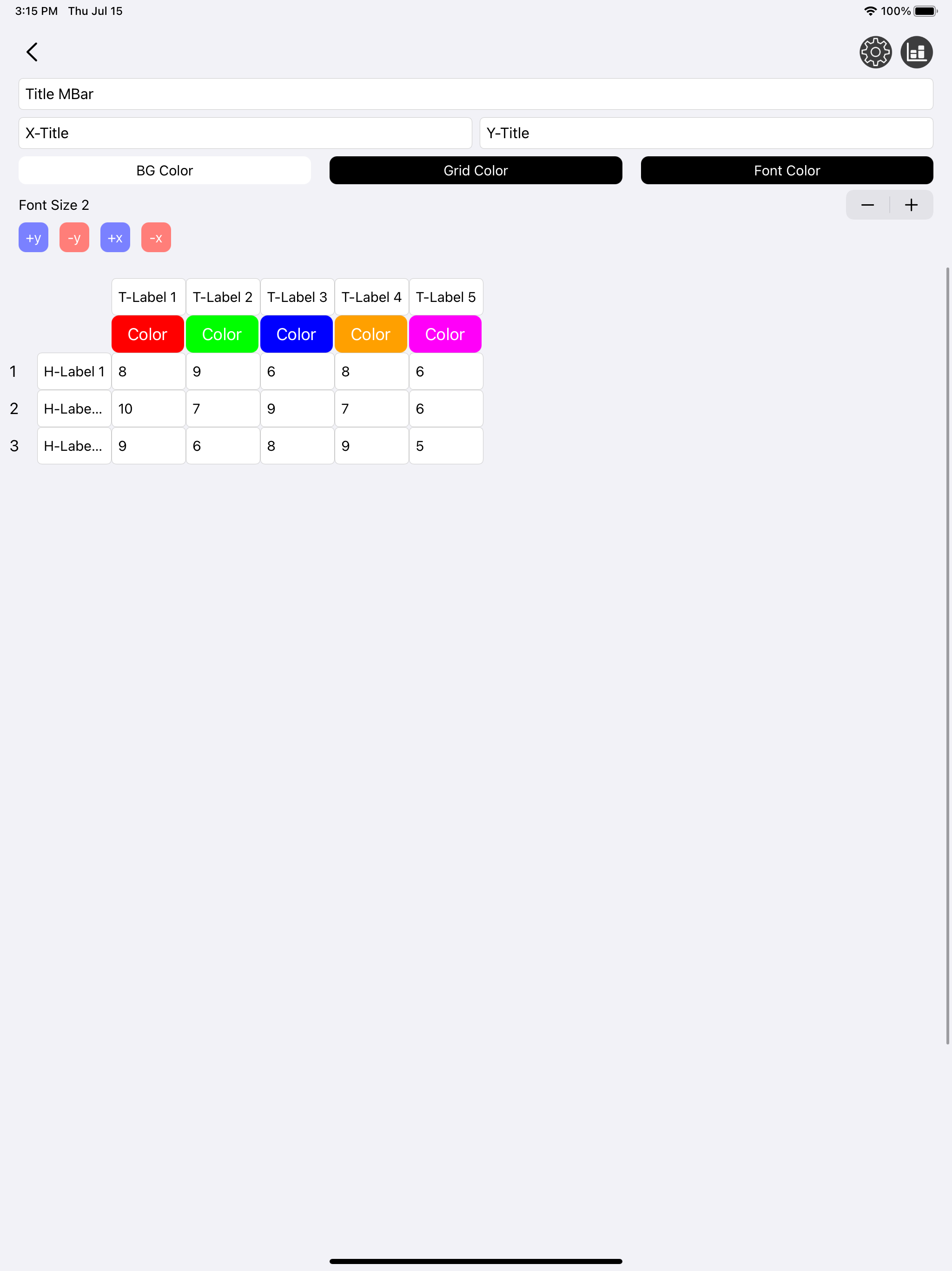 3D Chart Maker