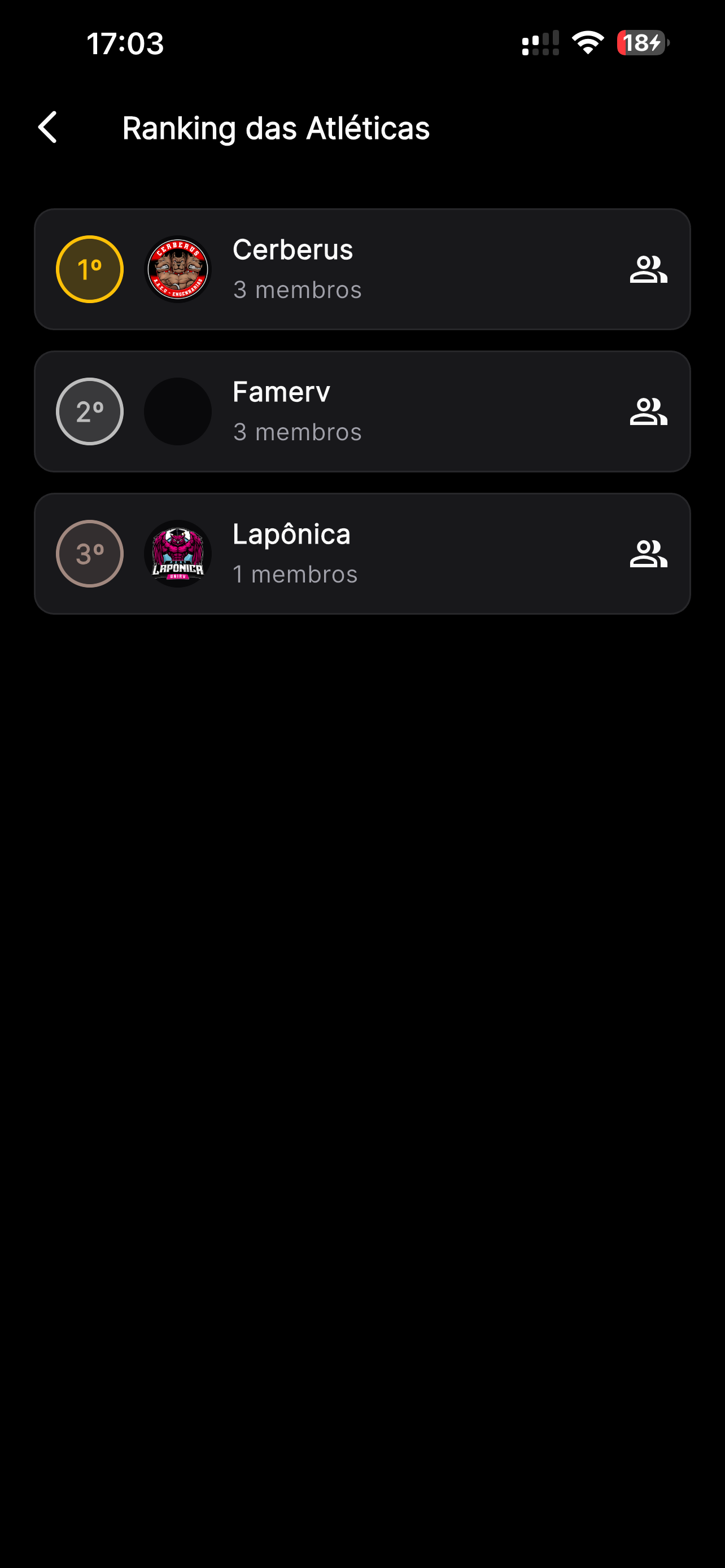 Atléticas screenshot 3