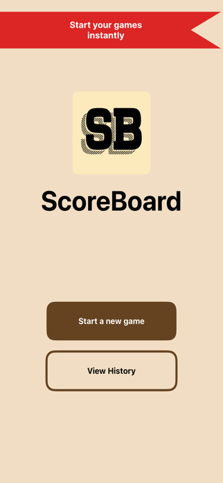 ScoreBoard Buddy Screenshot 1 of 5