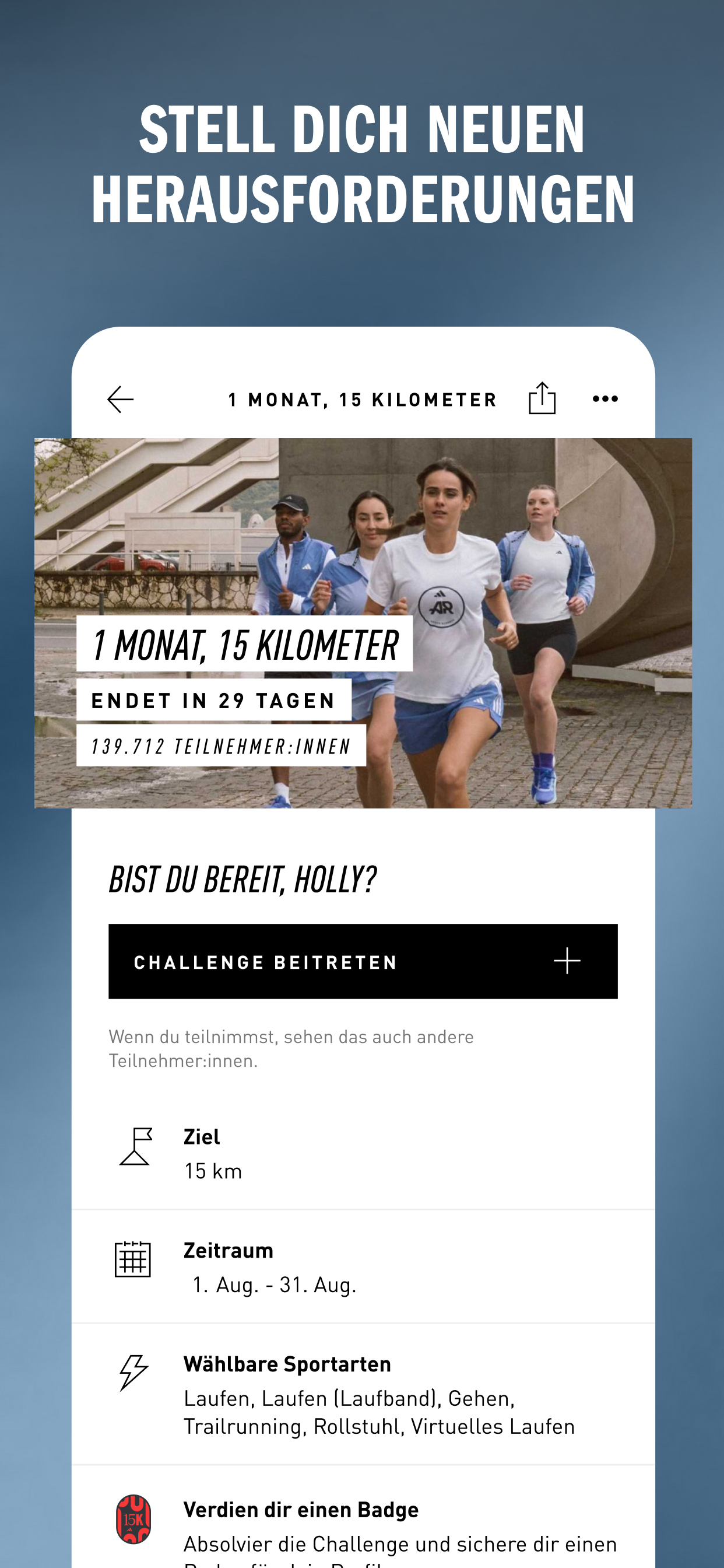 adidas Running: Walk & Run App