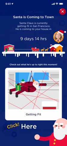 Santa Tracker - Track Santa iPhone screenshot