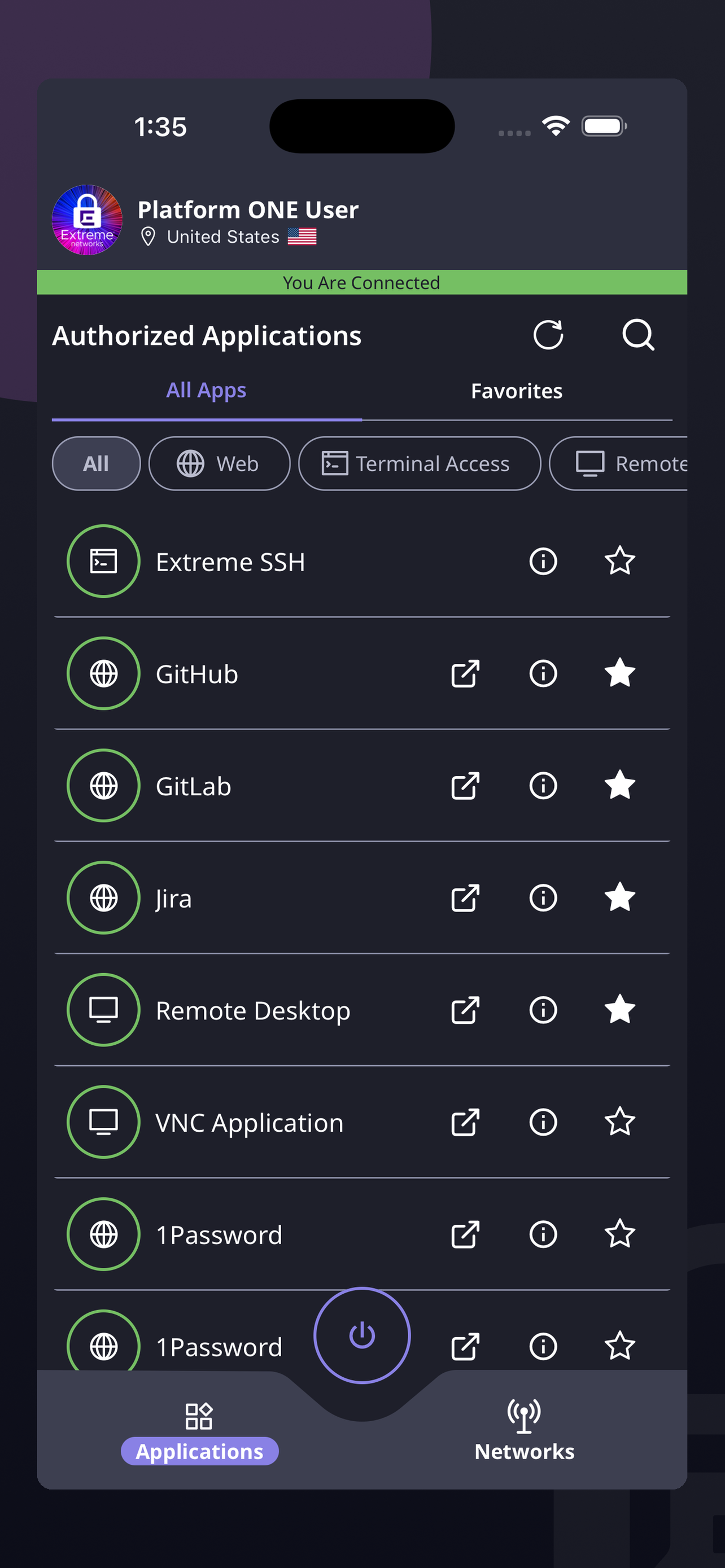 Extreme Platform ONE Security