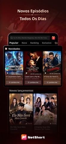 NetShort -  Séries Populares App Store preview screenshot 4