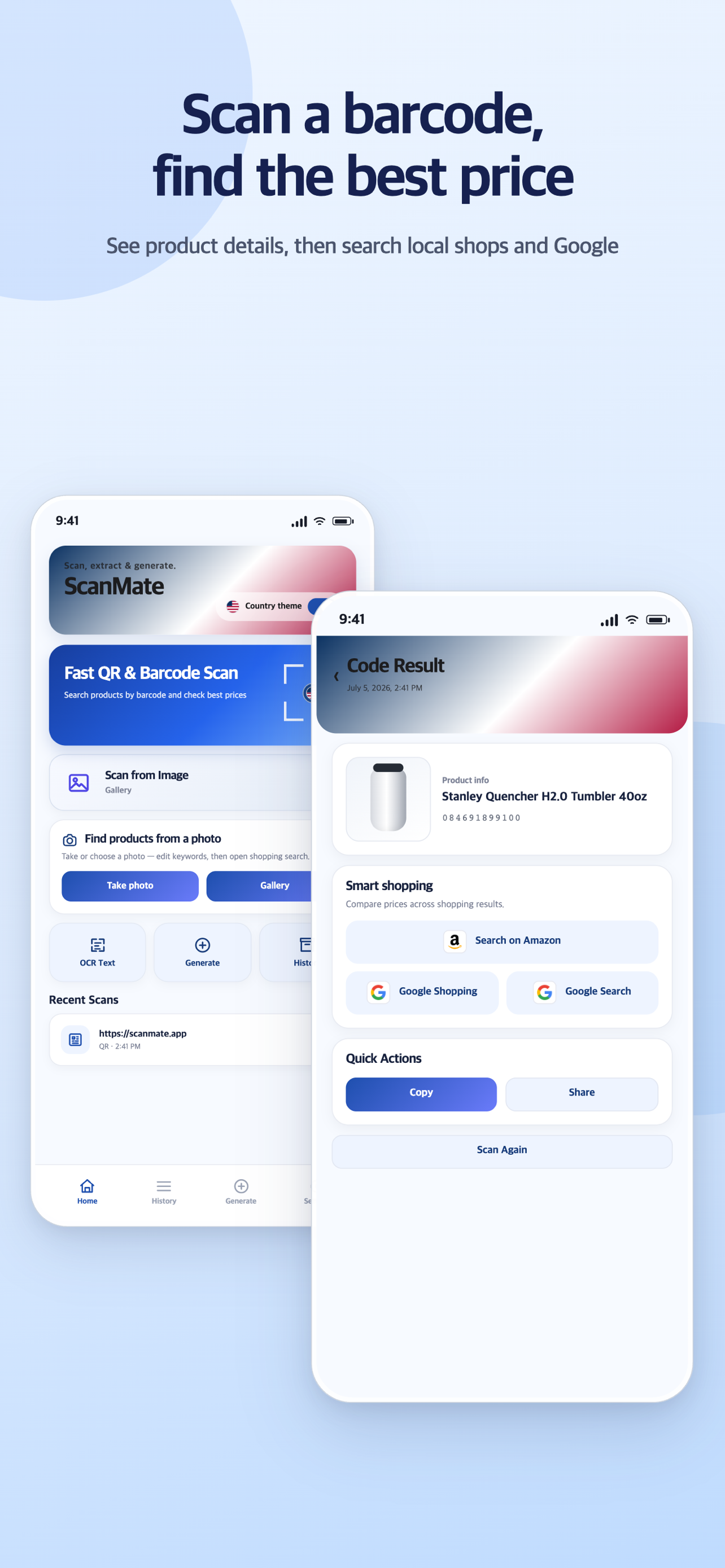 ScanMate: QR Scanner & OCR screenshot 3