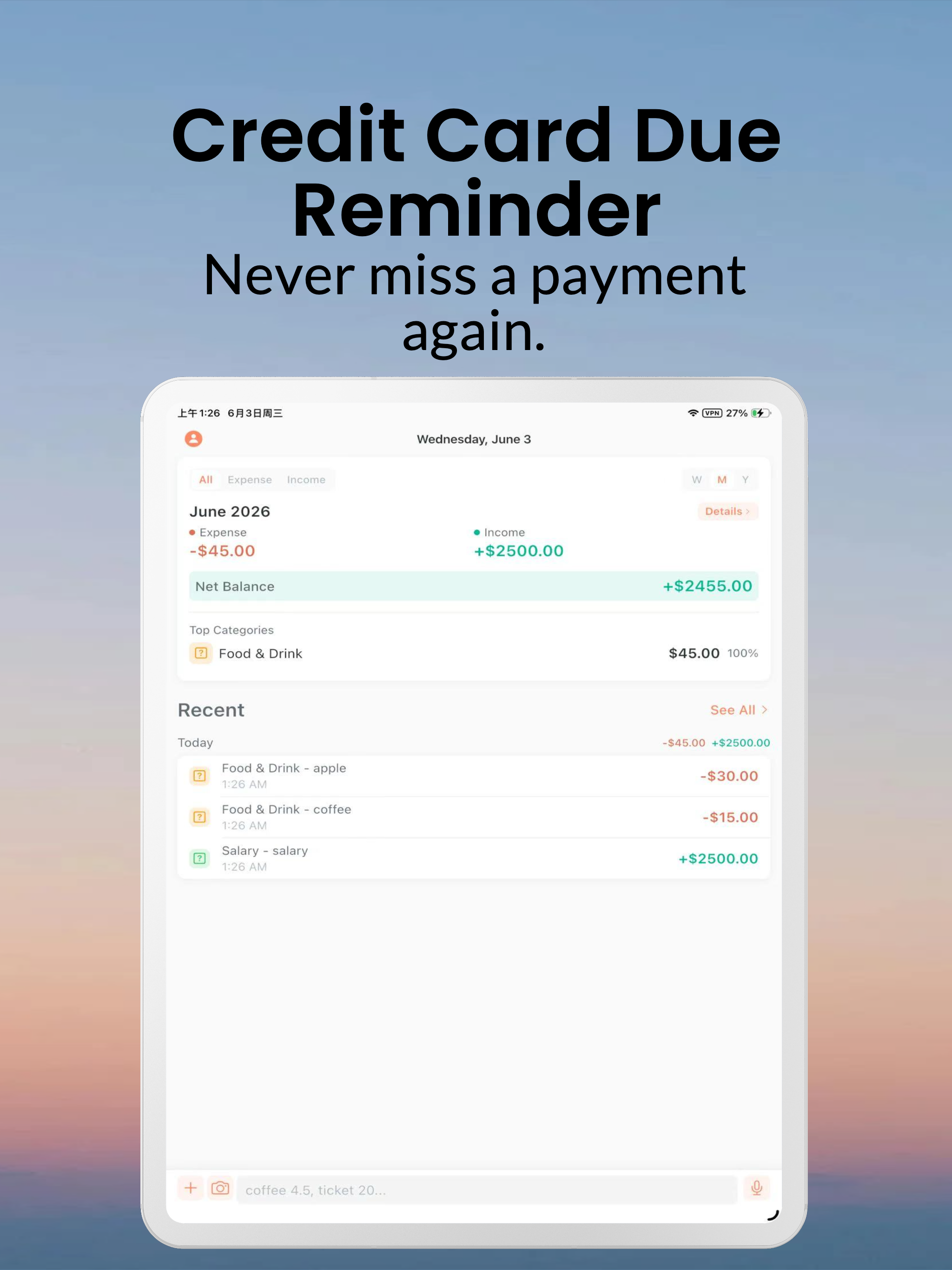 PrivaSpend: Fast AI Ledger screenshot 10