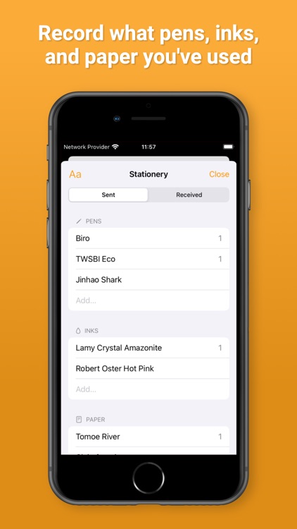 Pendulum - Pen Pal Tracker screenshot-4