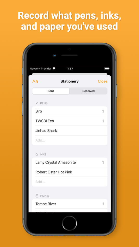 #5. Pendulum - Pen Pal Tracker (iOS) 由: Benjamin Cardy