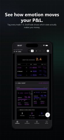 GridTrade — Trading Journal screenshot
