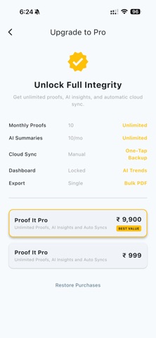 Toi 'n' Moi® Proof It: Secure screenshot