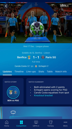 UEFA Women's Champions League screenshot 3