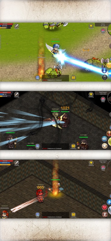 Hero Continent - MMORPG screenshot 2