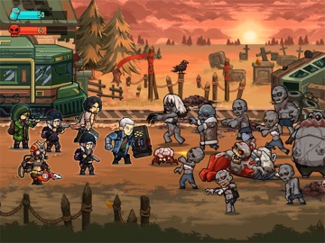 Zombie Warfare: The Death Path iPad screenshot