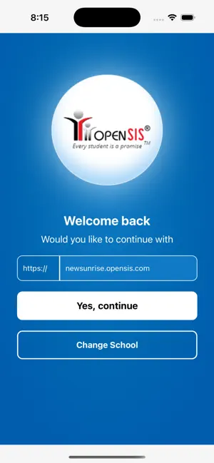 openSIS SaaS Mobile Connect screenshot 2
