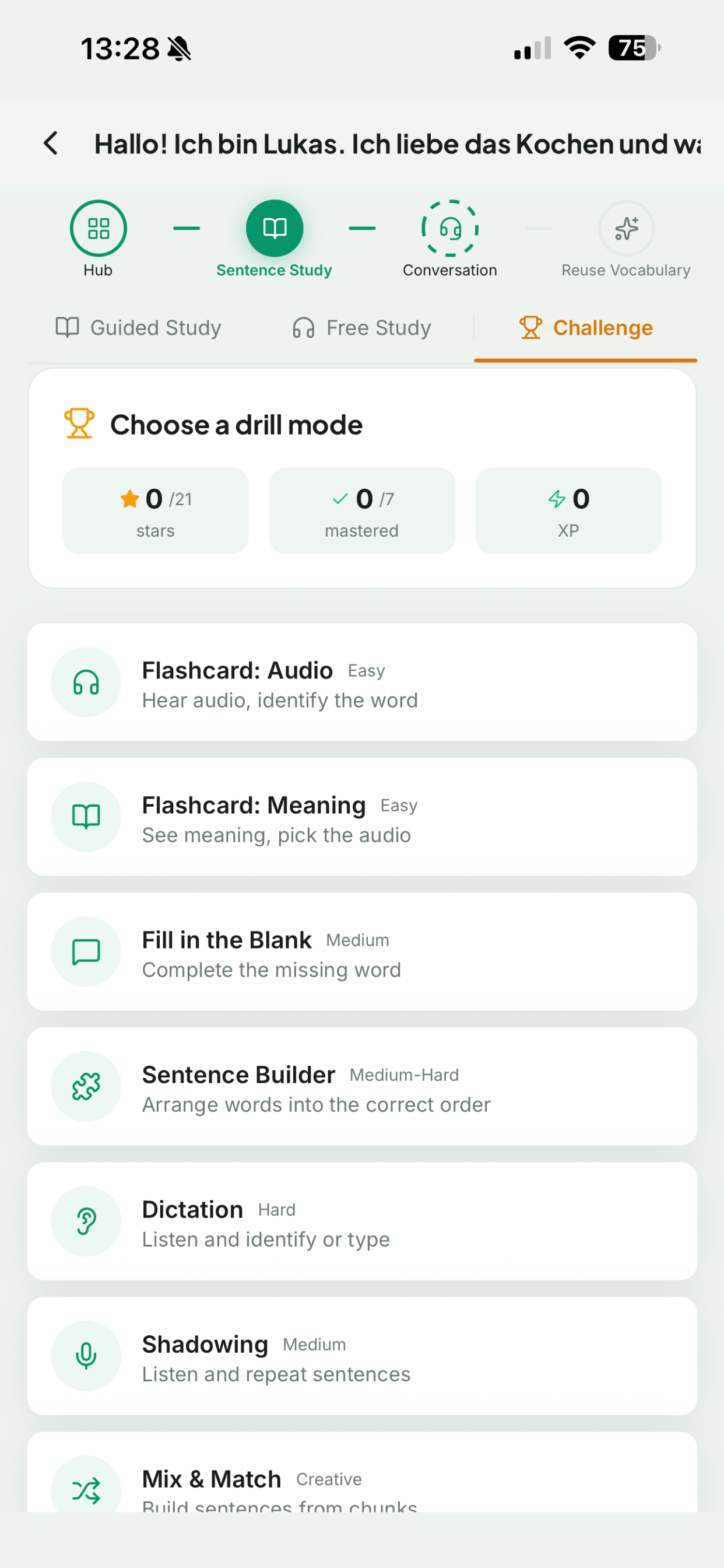 Zollang: Learn Languages