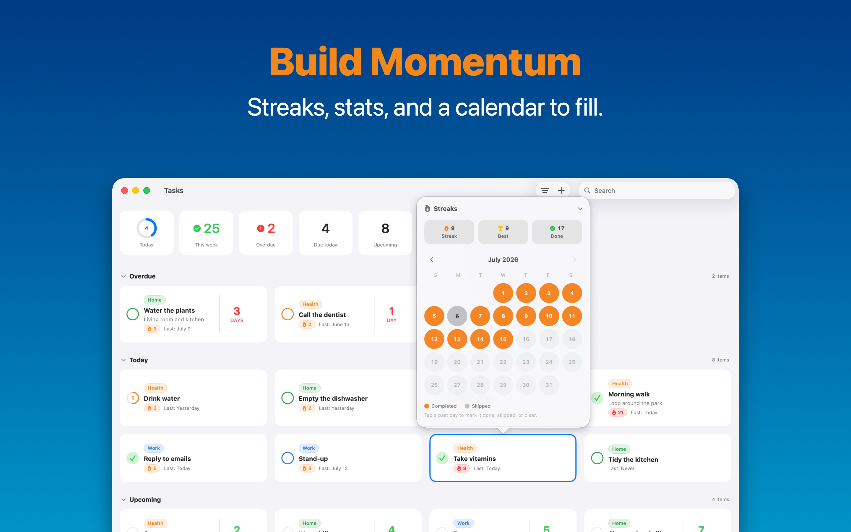 Backtask: Recurring Tasks screenshot 26