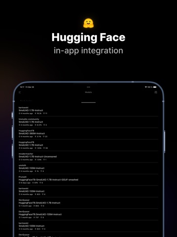 PocketPal AI iPad screenshot 5