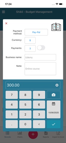 Shikli - Budget Management screenshot