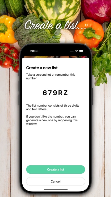 Spisok - Groceries list