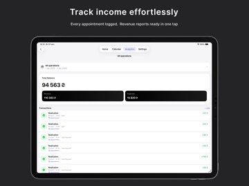 Soloist: Online Client Booking iPad screenshot
