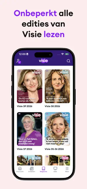 Visie Magazine screenshot 3