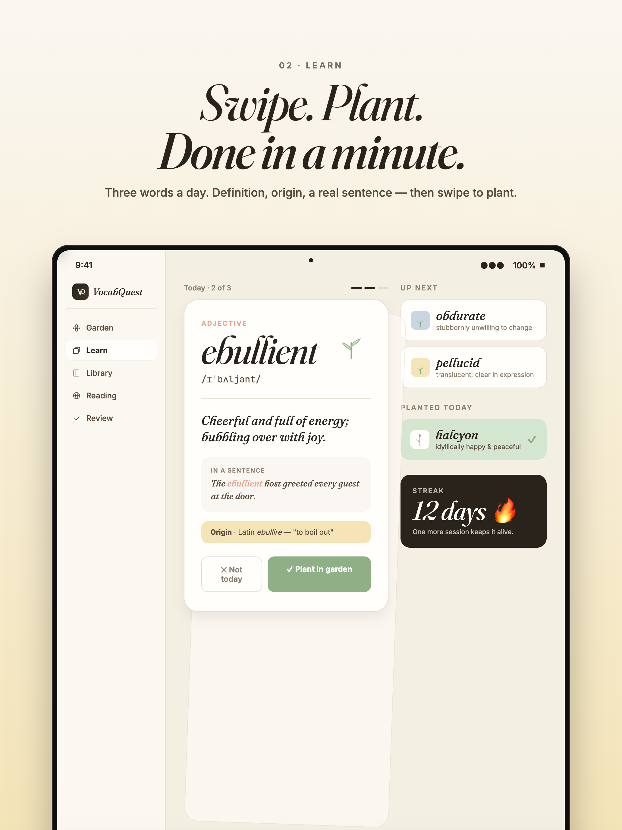 VocabQuest - Daily Words screenshot 11