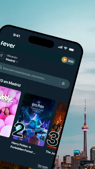 Captura de pantalla de Fever: Ocio Y Eventos en iPhone 2