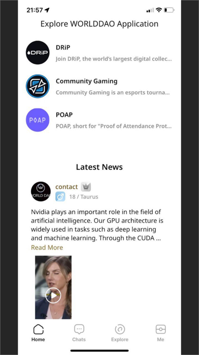 WORLD DAO Screenshot