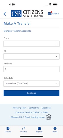App screenshot