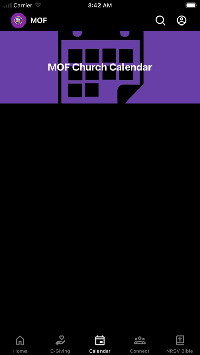 Monument Of Faith Church iPhone screenshot 2 - Education app