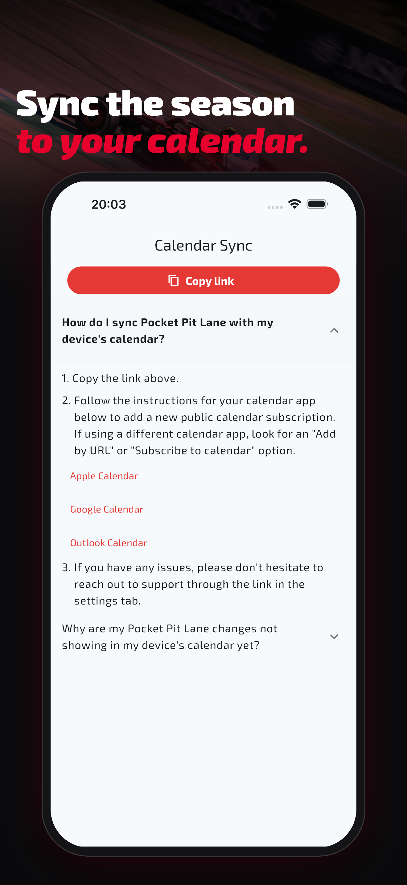 Motorsport Calendar: F1 & More screenshot 6