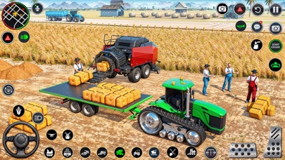 Tractor Driving Farming Games Screenshot