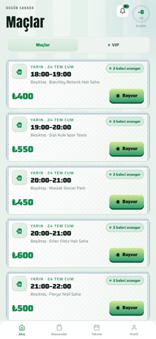 Kiralık Kaleci App iPhone screenshot 2