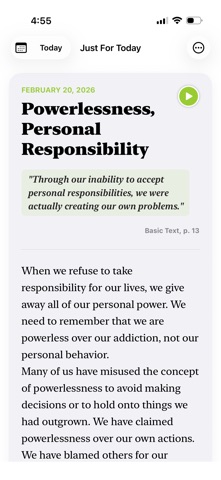 App screenshot