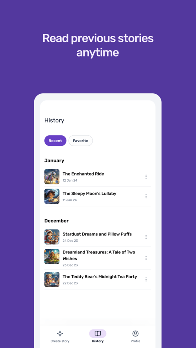 Zoe Stories Screenshot
