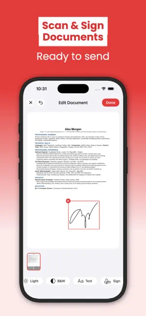 FaxDoc — Send Fax from Phone screenshot 2