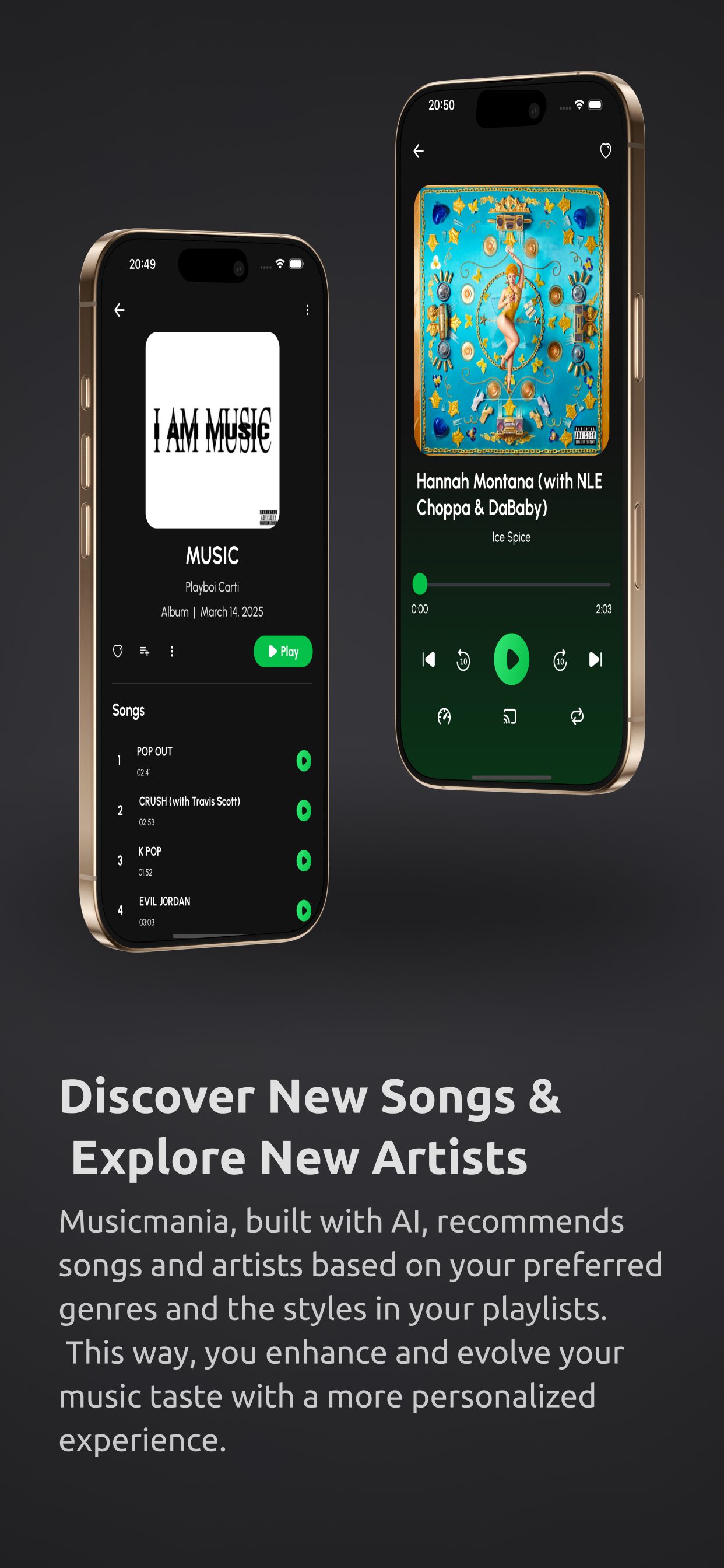 Musicmania - AI Music Player screenshot 4