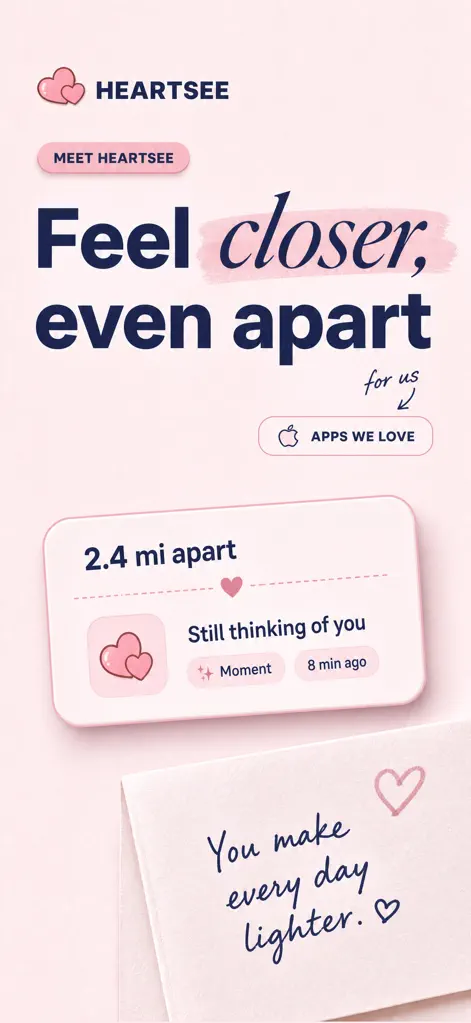 HeartSee: Couples Love Widget - Social Networking App | MWM