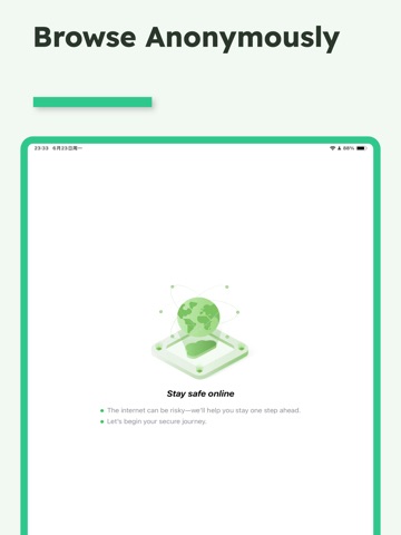 Vine VPN – Fast Open Tunnel iPad screenshot